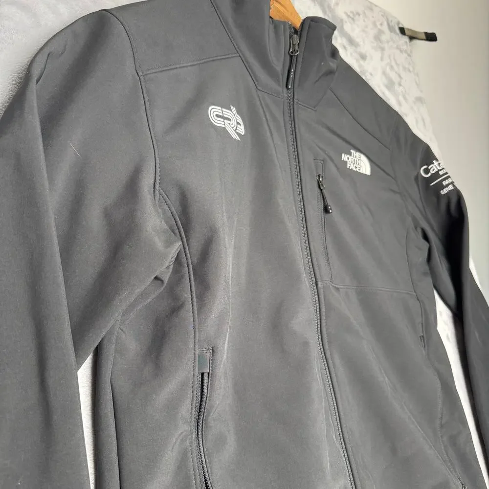 THE NORTH FACE Apex Jacket Outdoor Hiking Work Mens Size Medium Zip Pockets Logo